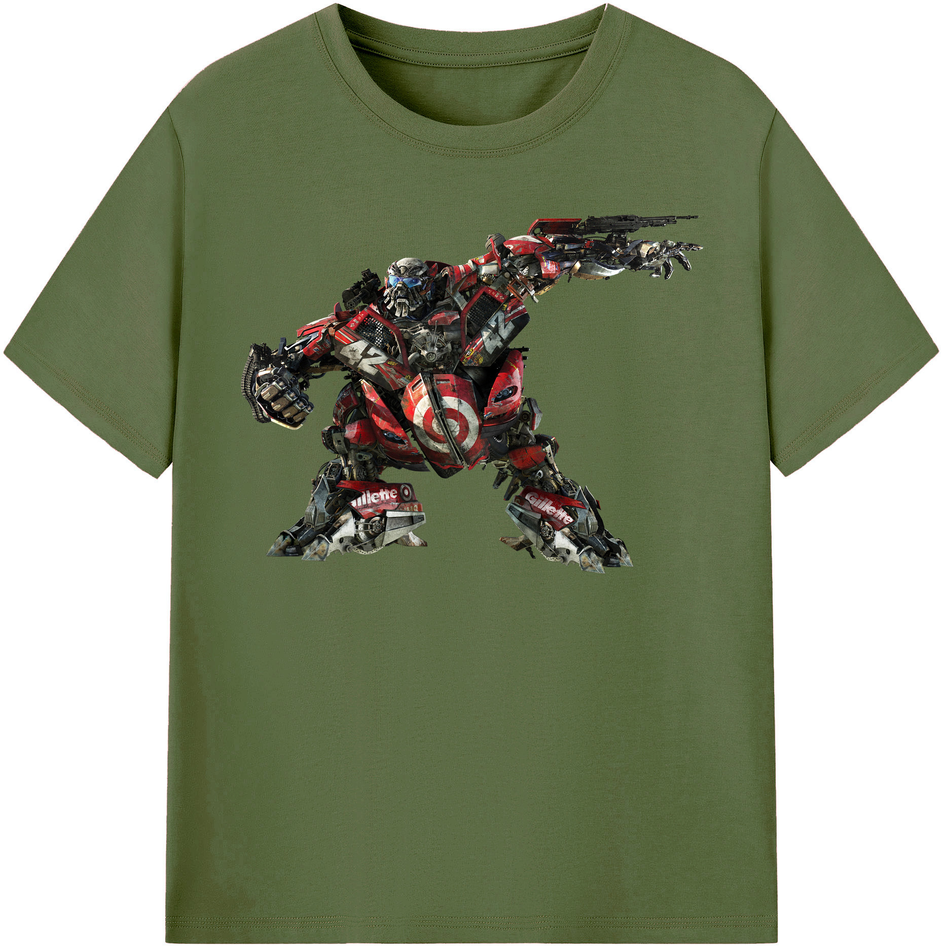 （画像用）  綿100％半袖Tシャツ（フロントプリント）